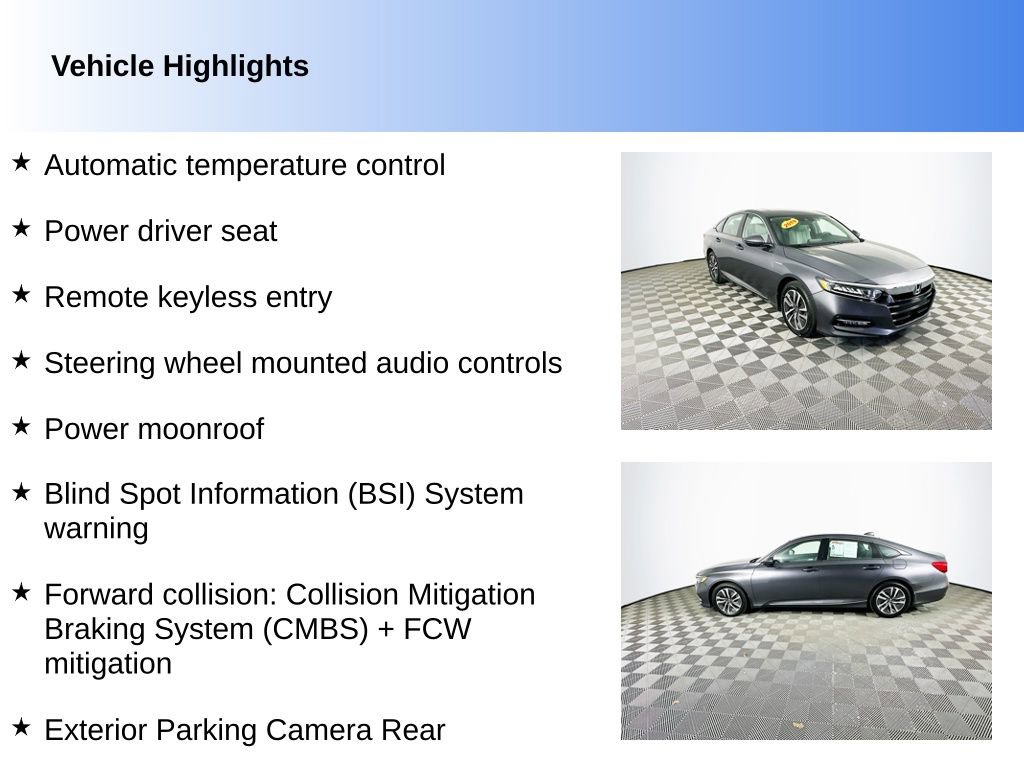 Used 2019 Honda Accord EX-L video 2