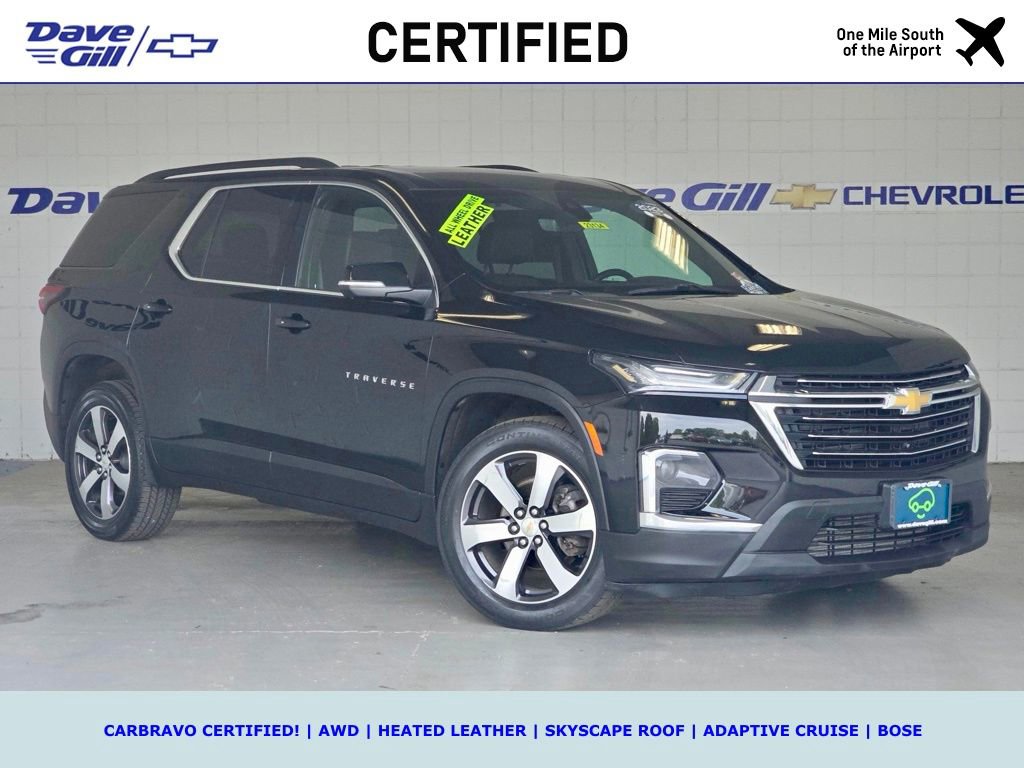 Certified 2023 Chevrolet Traverse LT w/ LT Premium Package AWD/4WD image 1