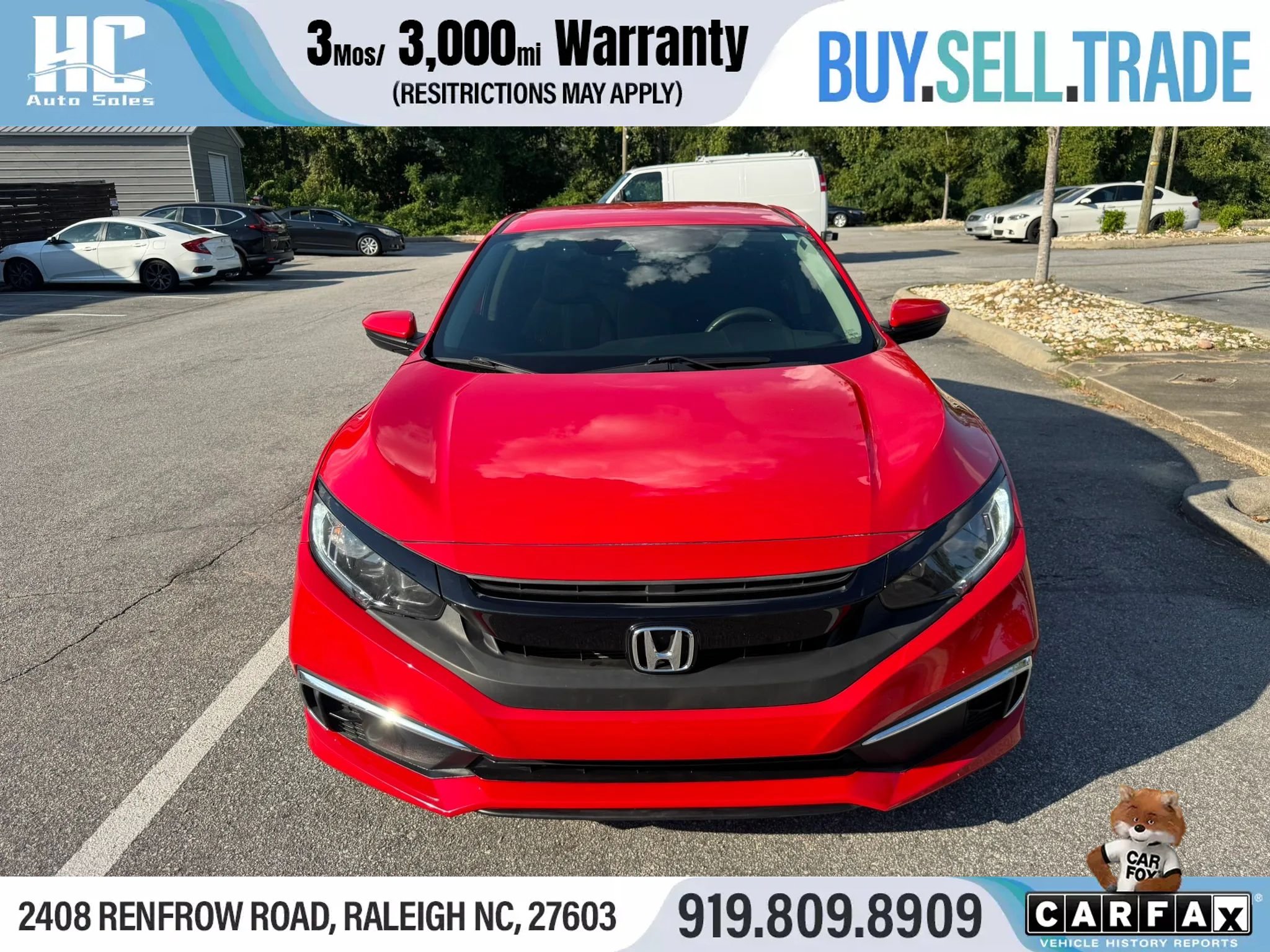Used 2020 Honda Civic LX image 8