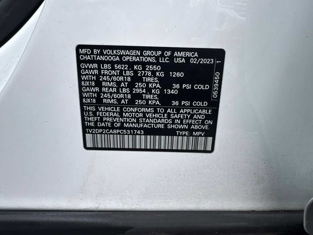 Used 2023 Volkswagen Atlas SE FWD image 14