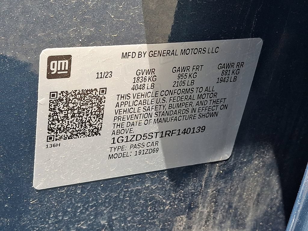 Used 2024 Chevrolet Malibu LT FWD image 27