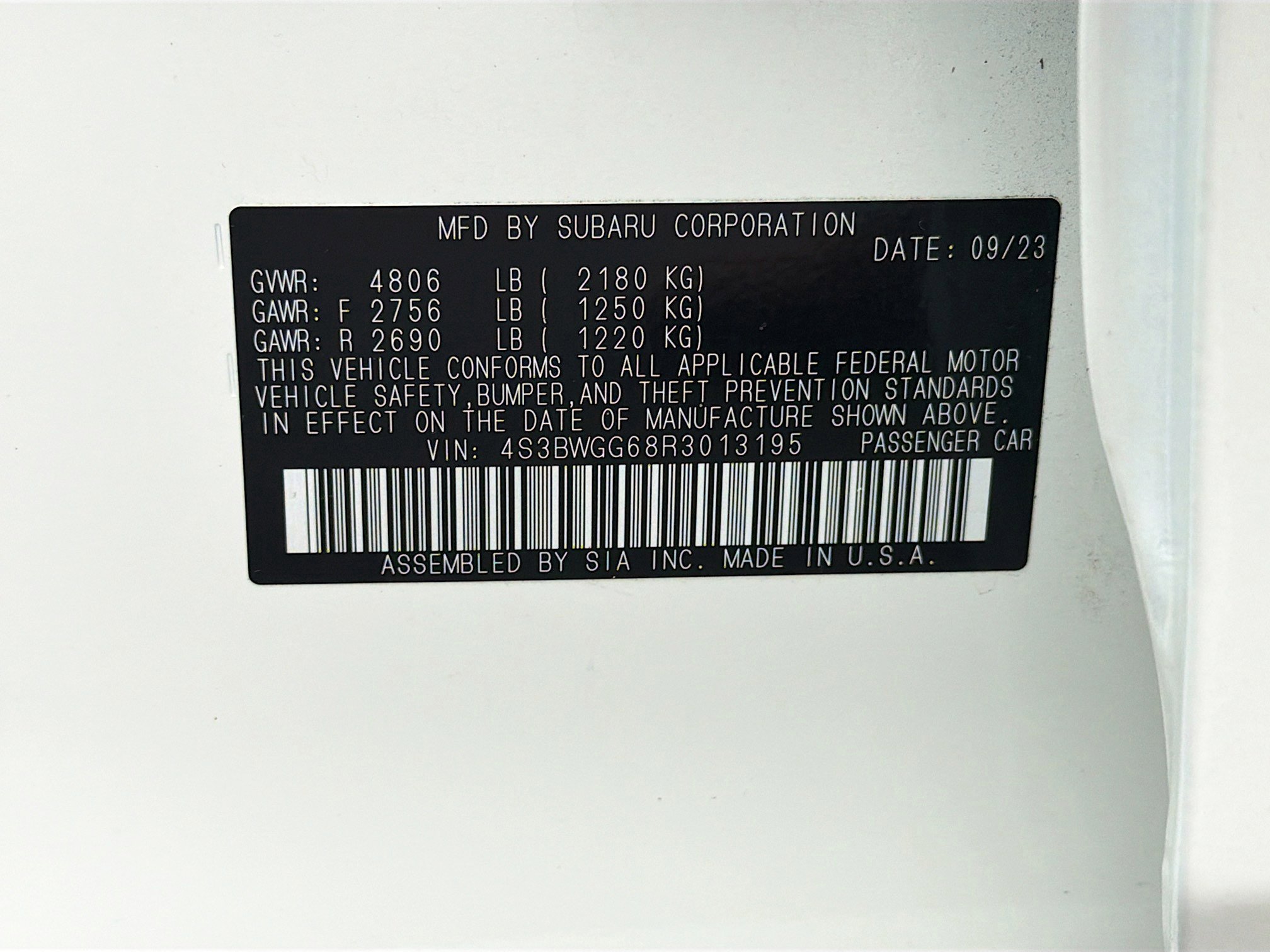 Used 2024 Subaru Legacy Sport AWD/4WD image 42