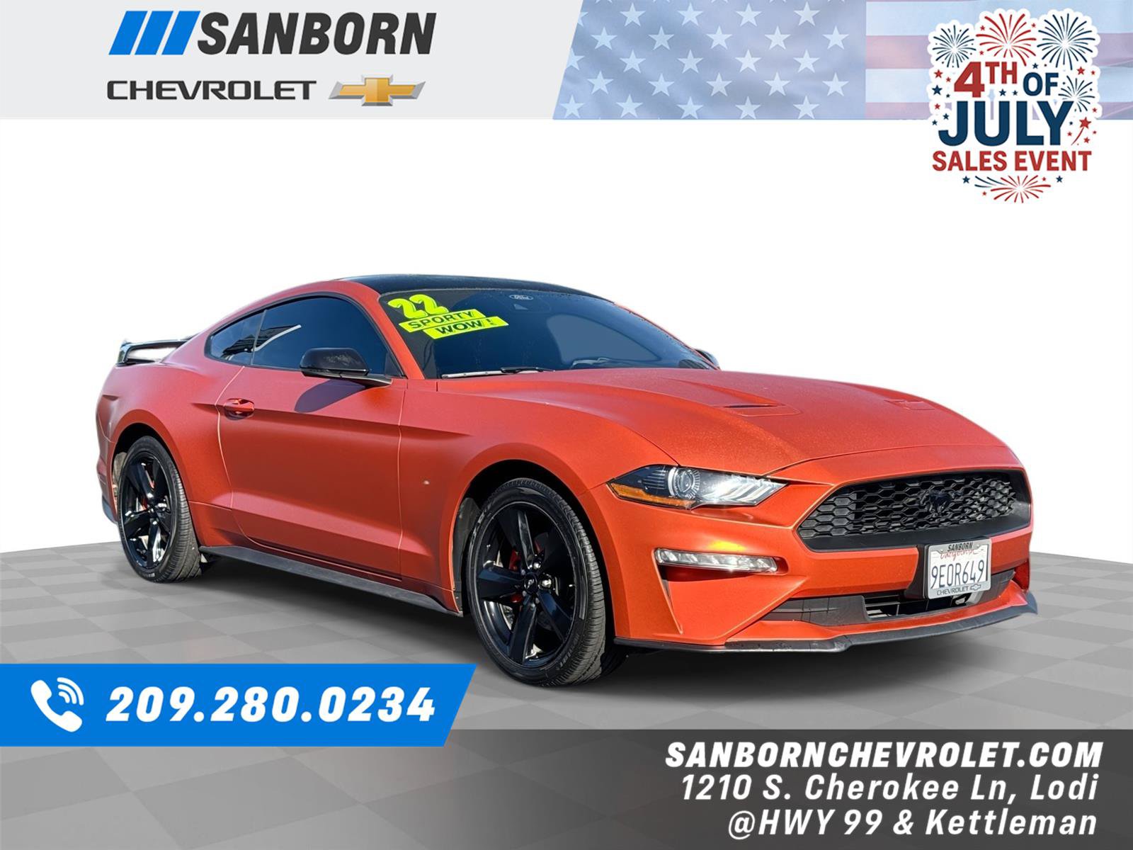 Used 2022 Ford Mustang Premium w/ Equipment Group 201A RWD image 1