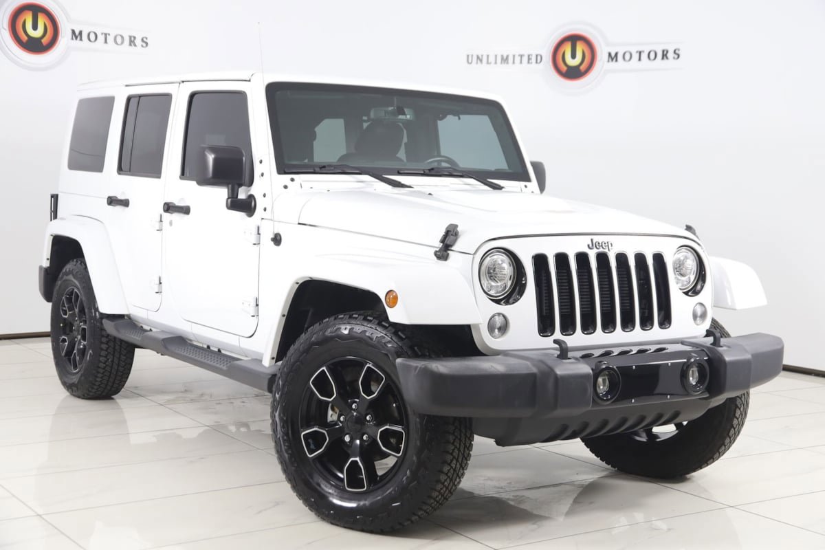 Used 2017 Jeep Wrangler Unlimited Sahara AWD/4WD image 1