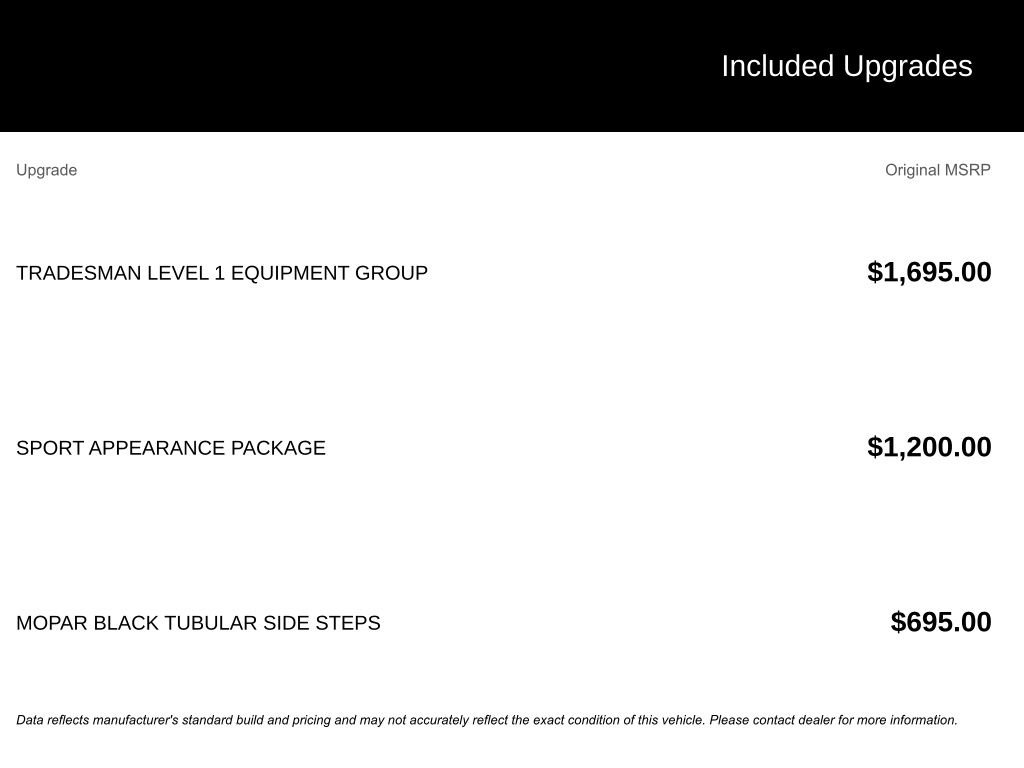 Used 2025 RAM 1500 Tradesman image 5