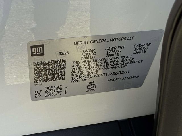 New 2026 GMC Yukon XL Elevation image 25