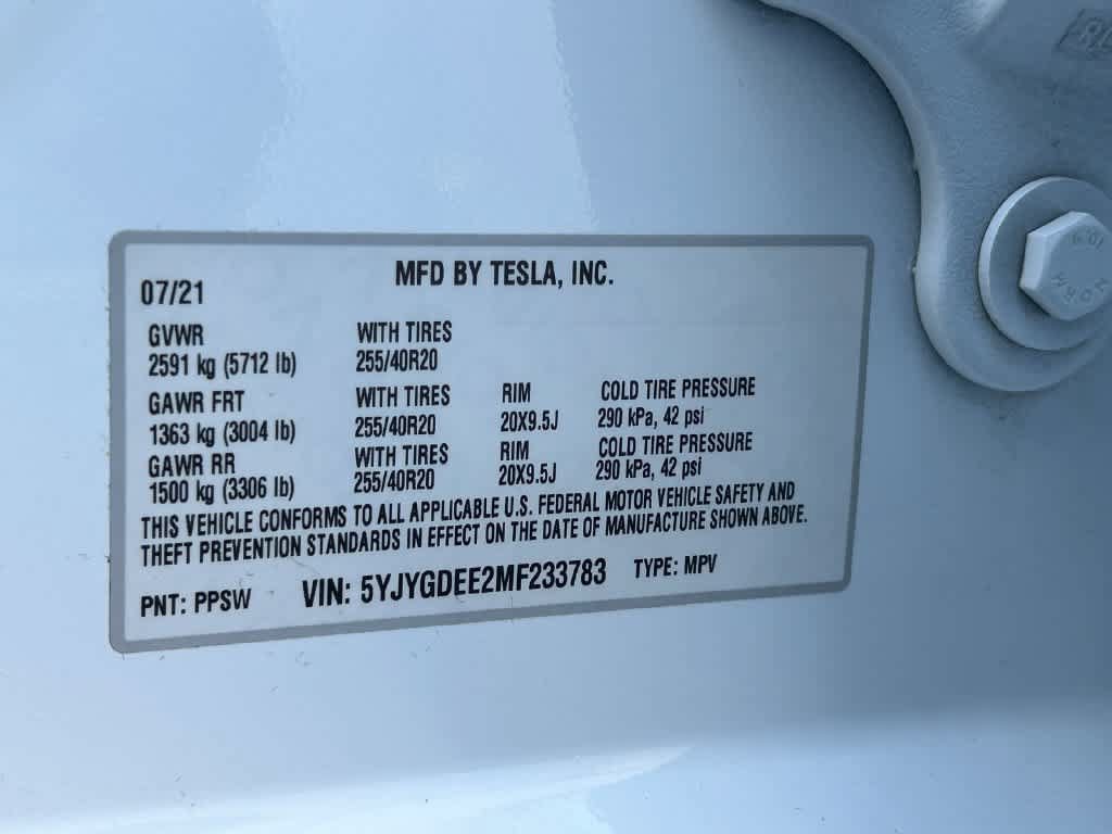 Used 2021 Tesla Model Y Long Range AWD/4WD image 22
