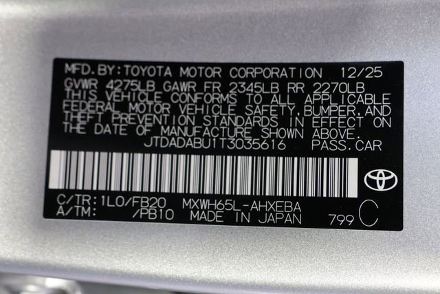 Used 2026 Toyota Prius LE AWD/4WD image 28