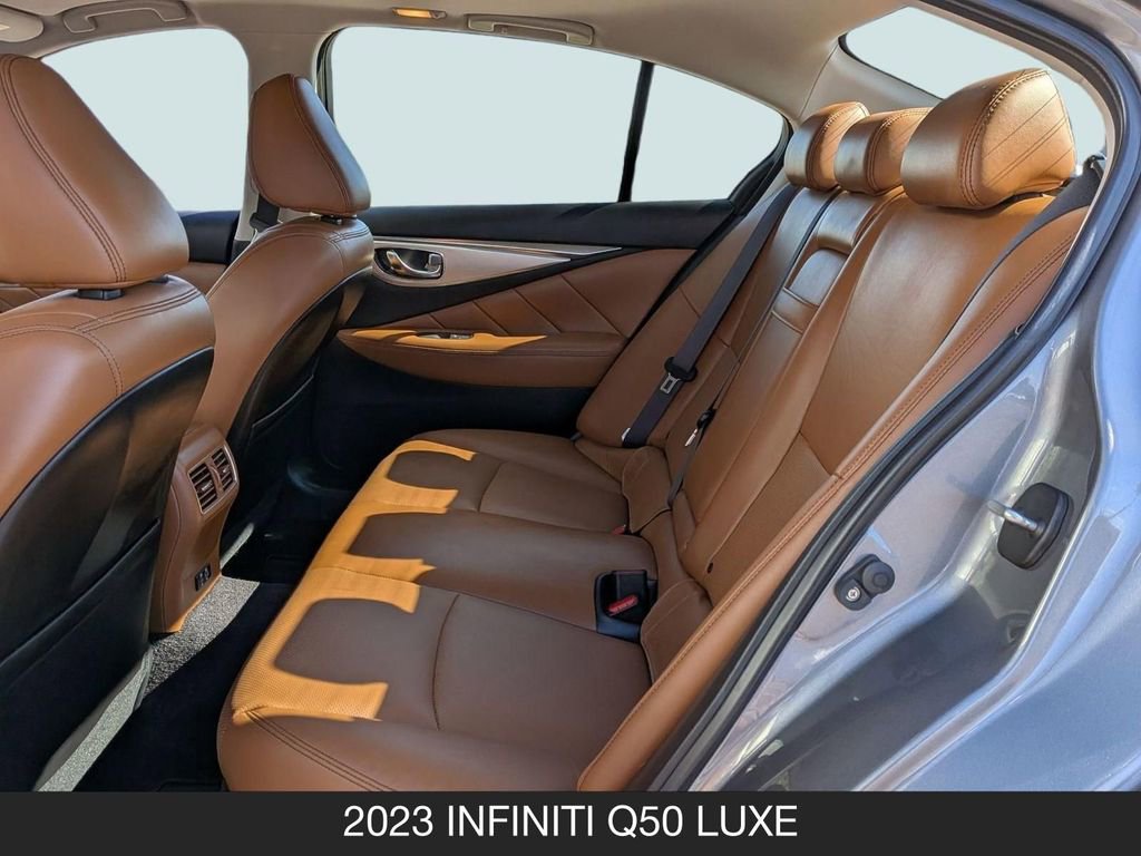 Used 2023 INFINITI Q50 Luxe w/ Cargo Package RWD image 17