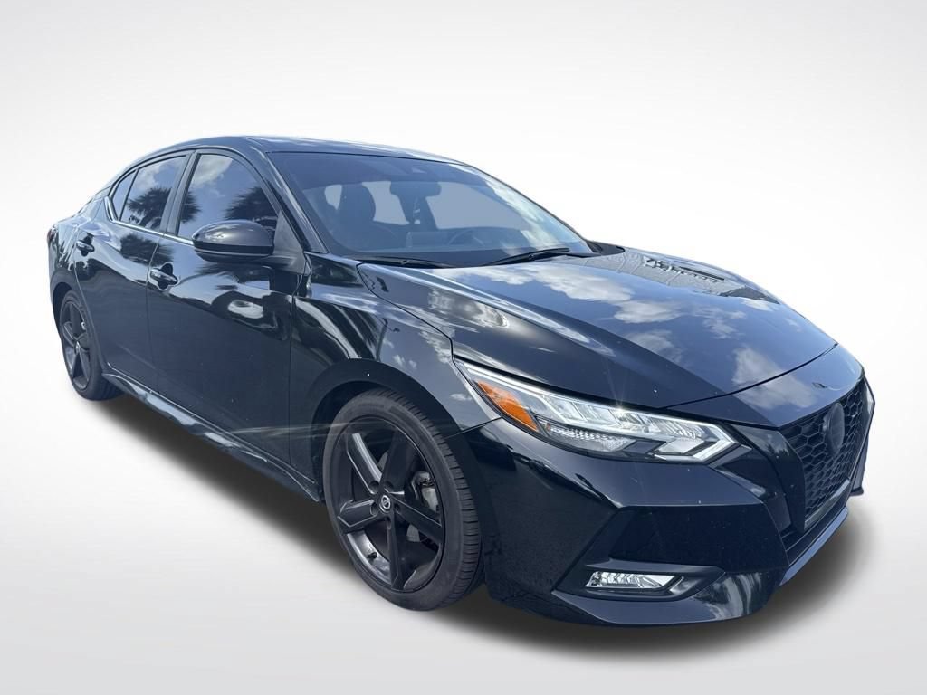 Certified 2023 Nissan Sentra SR w/ Midnight Edition Package FWD image 3