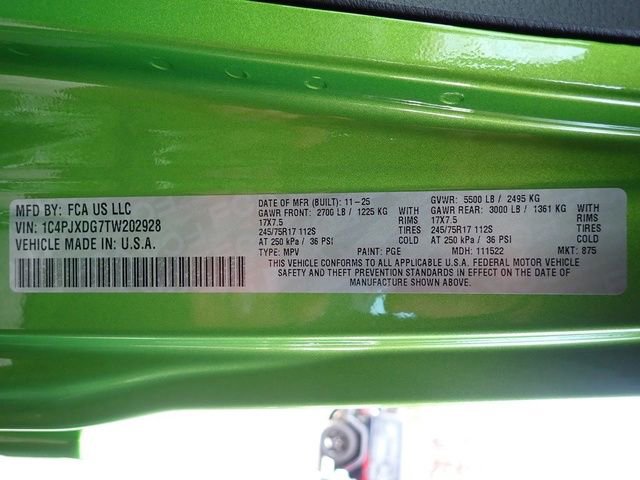 New 2026 Jeep Wrangler Sport S image 16