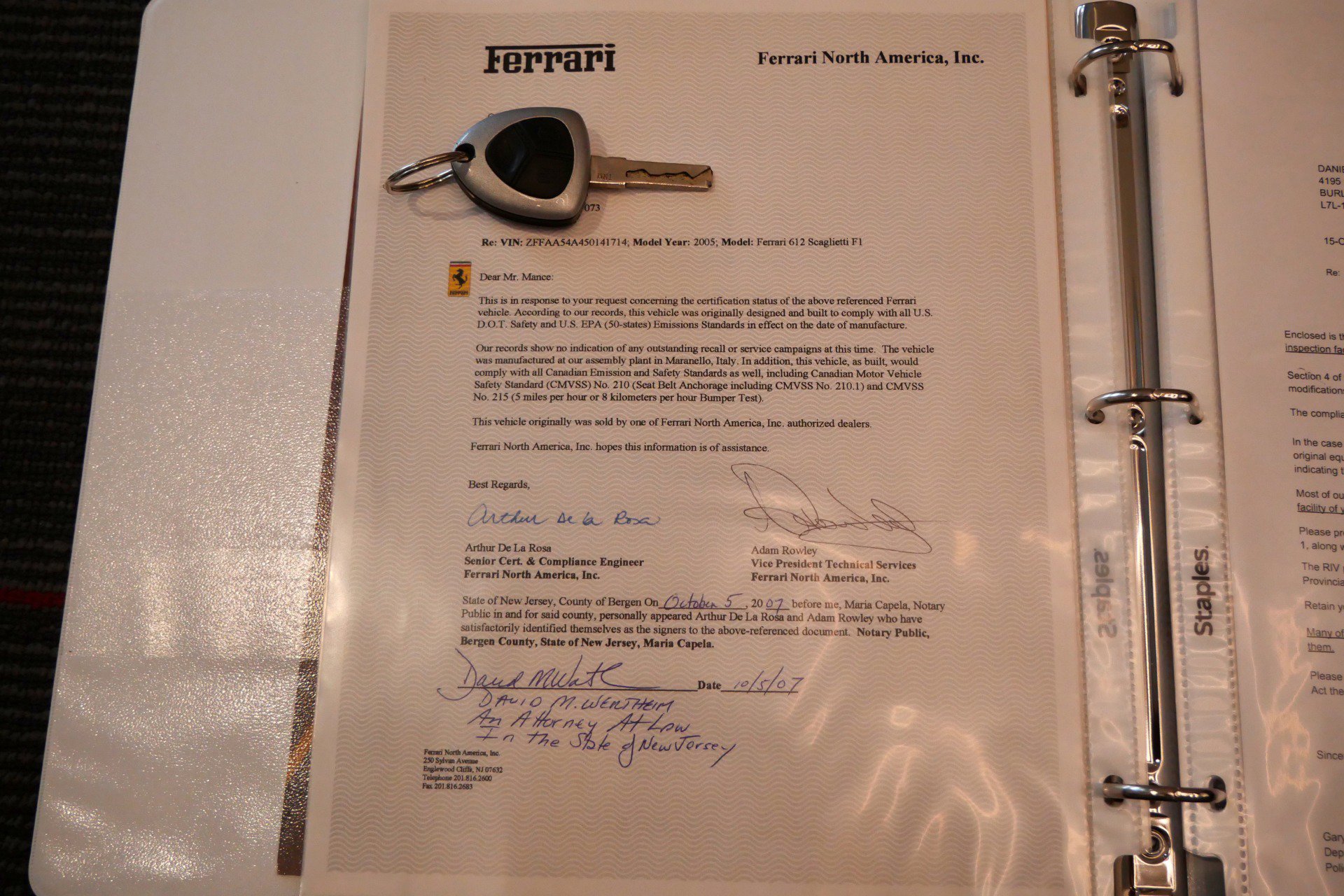 Used 2005 Ferrari 612 Scaglietti image 40