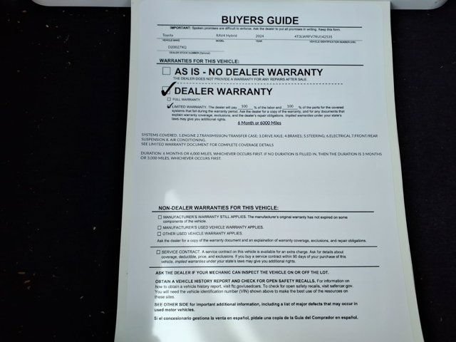 Used 2024 Toyota RAV4 LE AWD/4WD image 35
