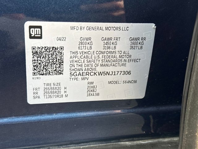 Used 2022 Buick Enclave Premium w/ Surround and Sites Package FWD image 33