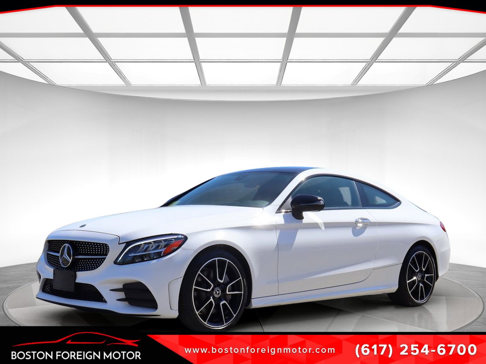 Used 2019 Mercedes-Benz C 300 Coupe w/ AMG Line image 1