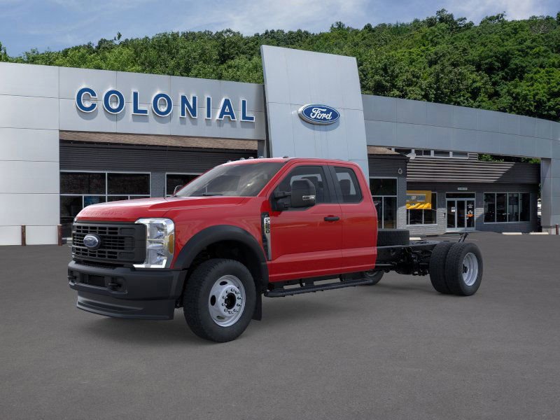 New 2025 Ford F550 4x4 SuperCab Super Duty w/ Snow Plow Prep Package