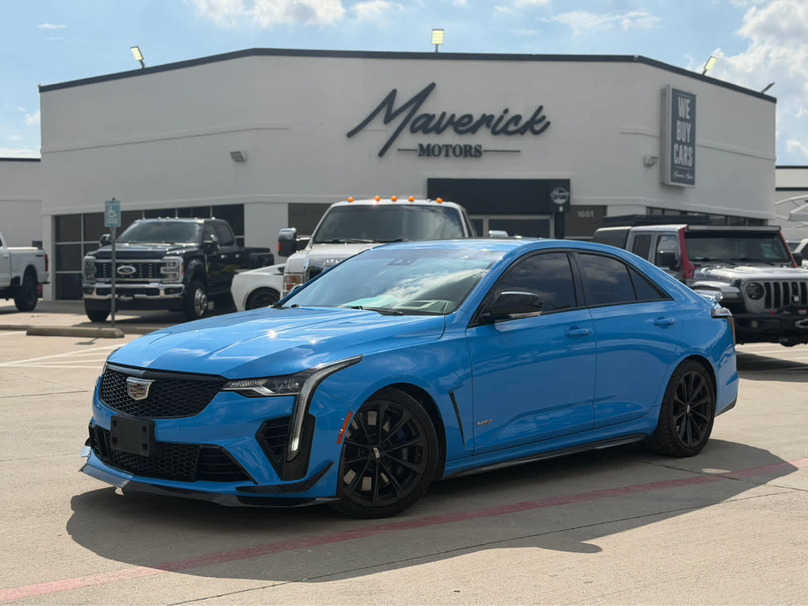 Used 2022 Cadillac CT4 V Blackwing w/ Carbon Fiber 1 Package