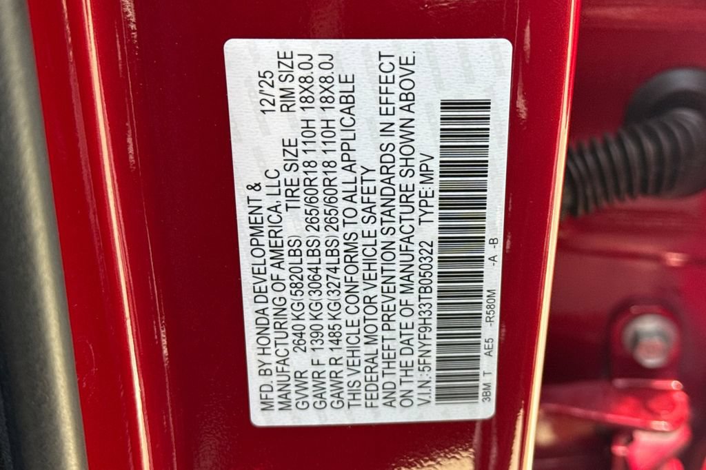 Certified 2026 Honda Passport RTL image 37