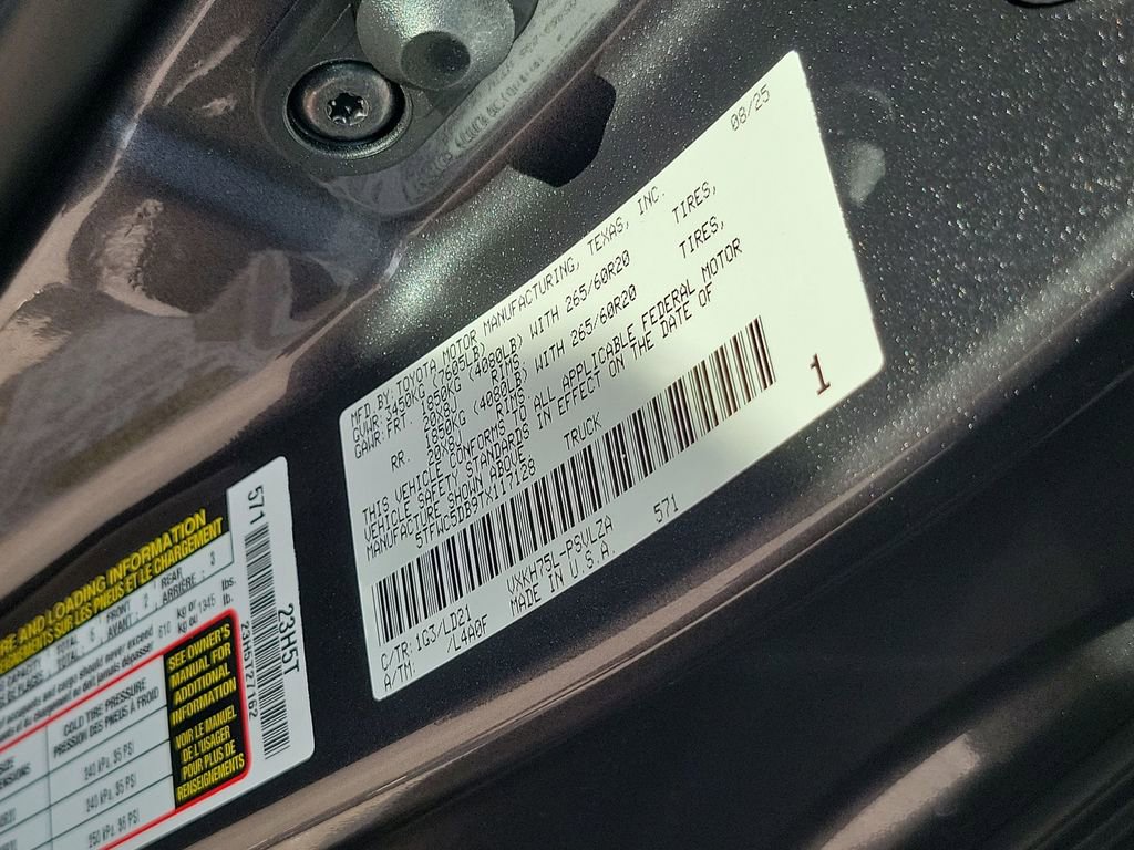 New 2026 Toyota Tundra Limited image 50