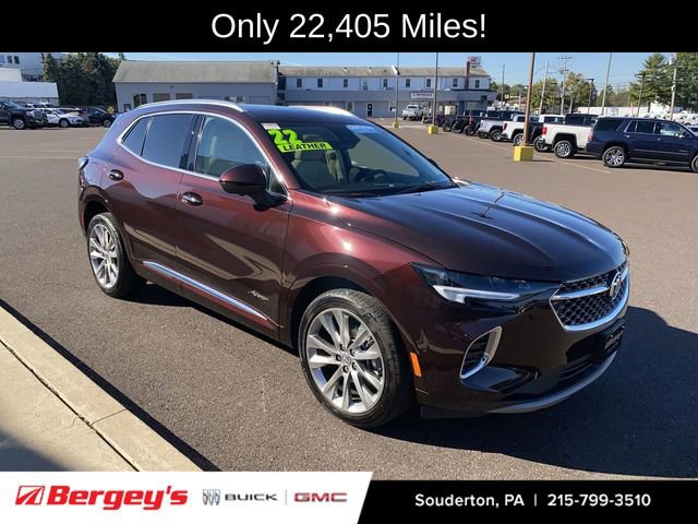 Certified 2022 Buick Envision Avenir w/ Technology Package II