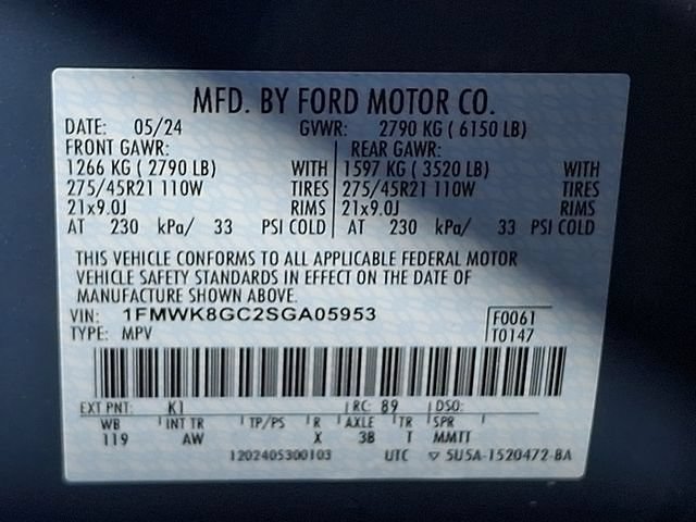 Used 2025 Ford Explorer ST AWD/4WD image 27