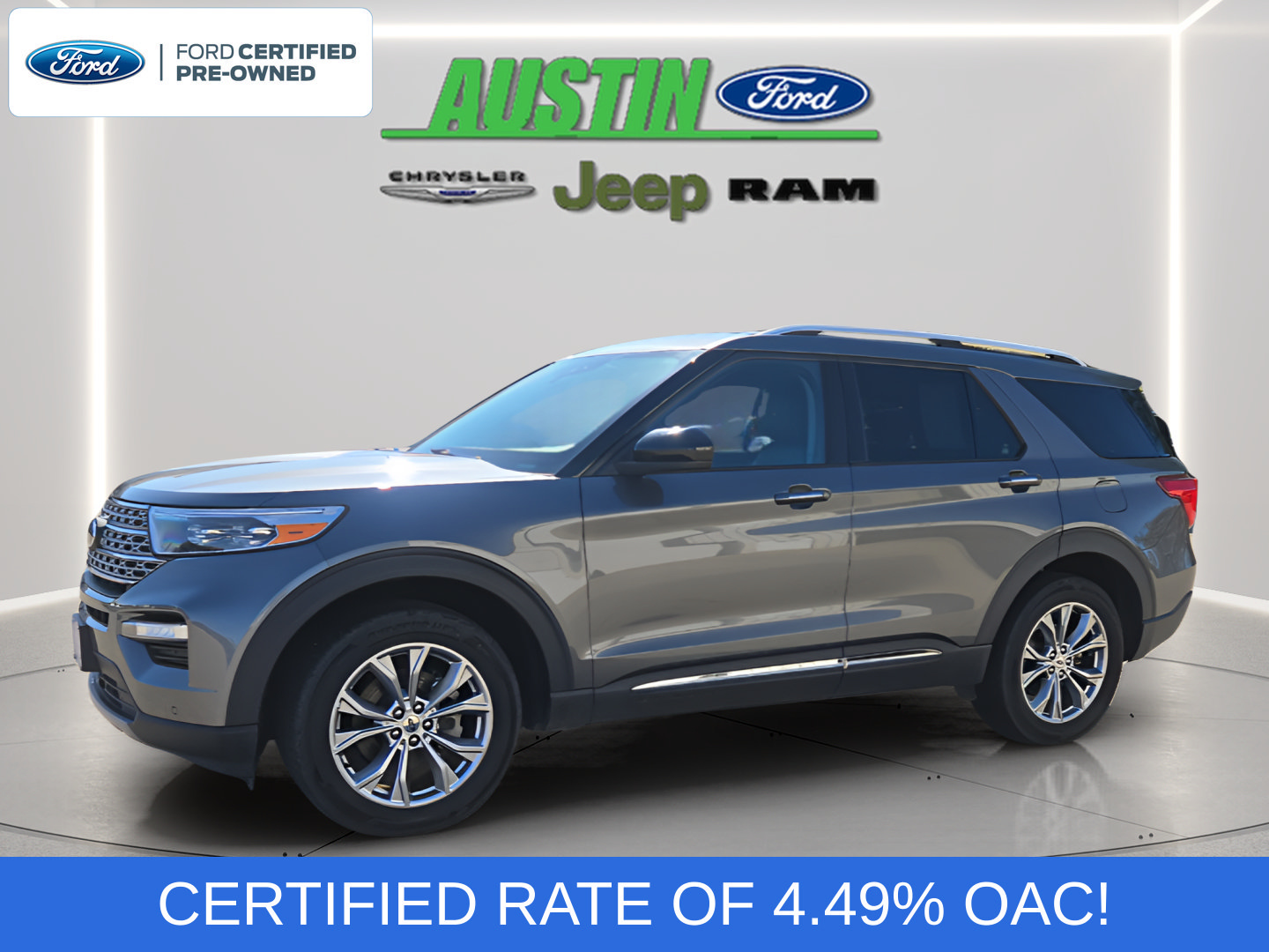 Certified 2023 Ford Explorer Limited