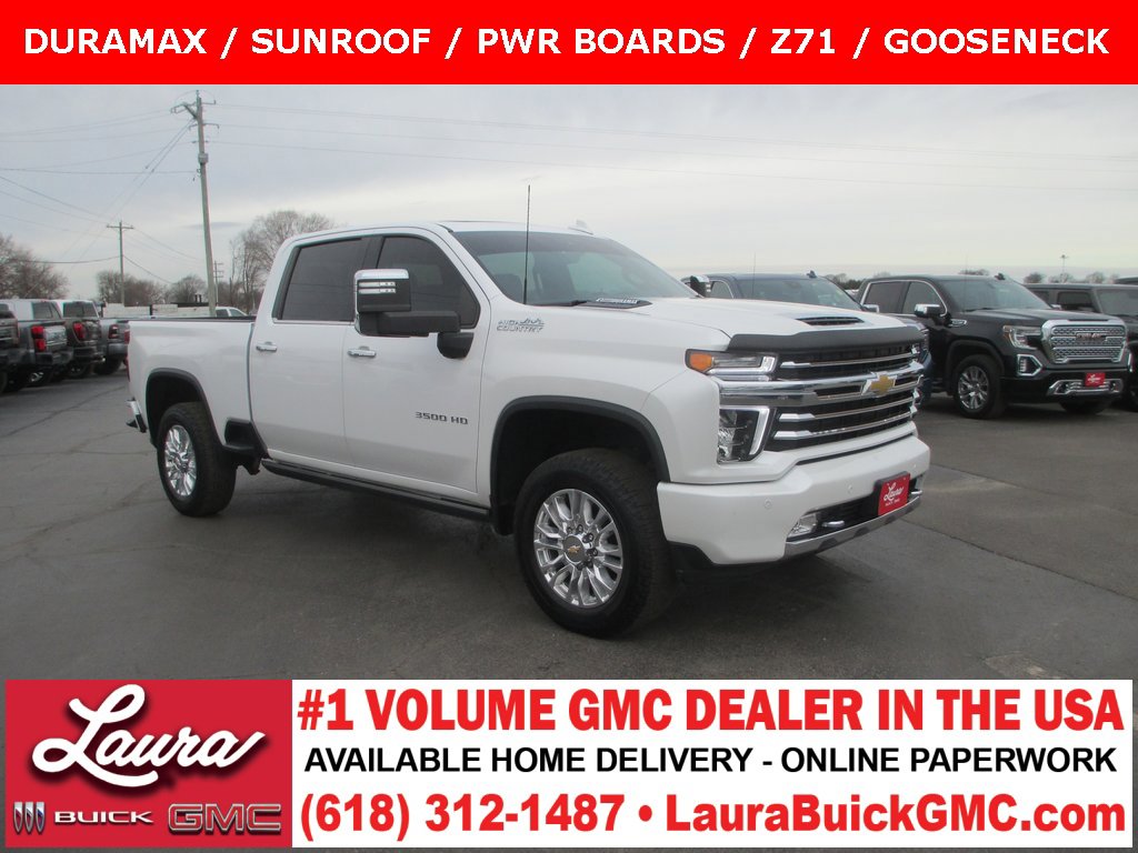 Used 2021 Chevrolet Silverado 3500 High Country w/ Z71 Off-Road Package image 1