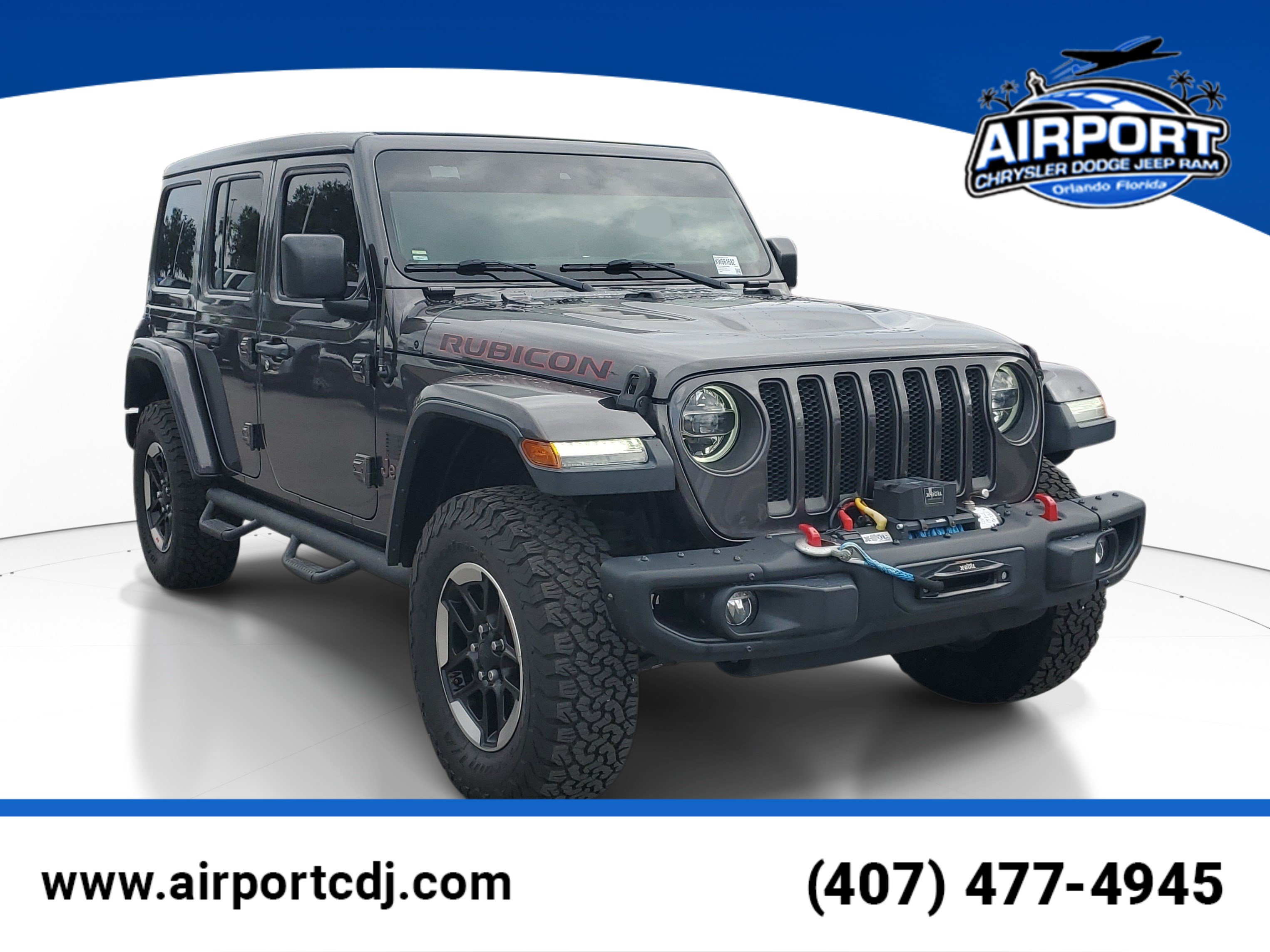 Used 2019 Jeep Wrangler Unlimited Rubicon AWD/4WD image 1