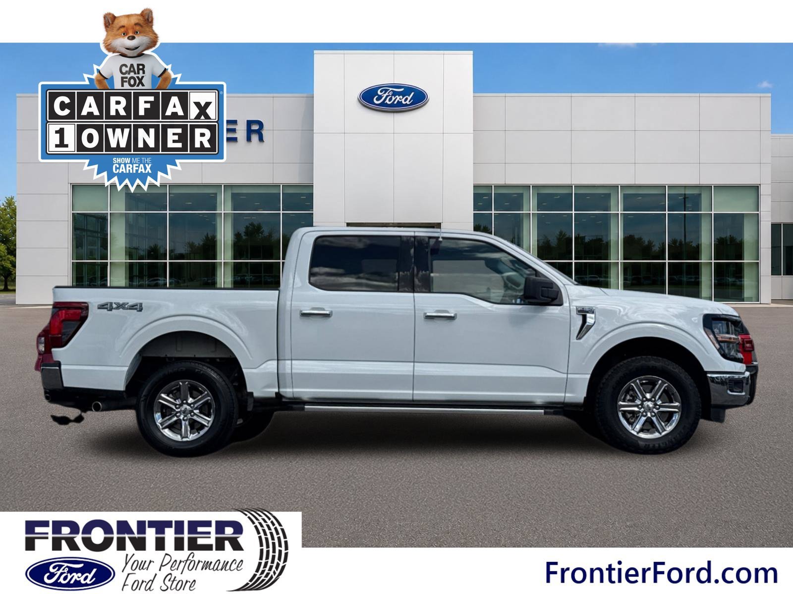 Certified 2025 Ford F150 XLT w/ Equipment Group 301A Standard AWD/4WD image 4