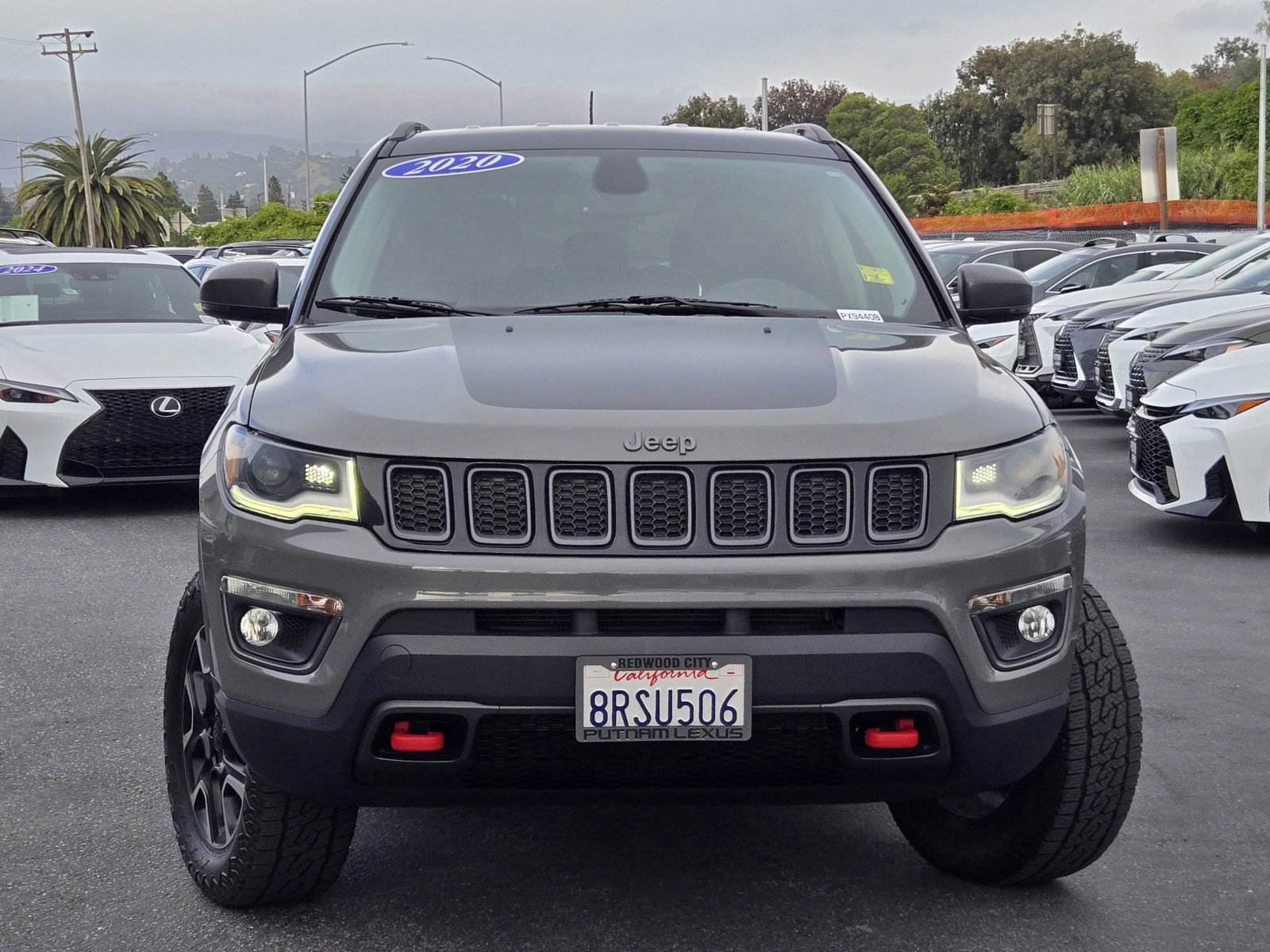 Used 2020 Jeep Compass Trailhawk w/ Leather Interior Group AWD/4WD image 2