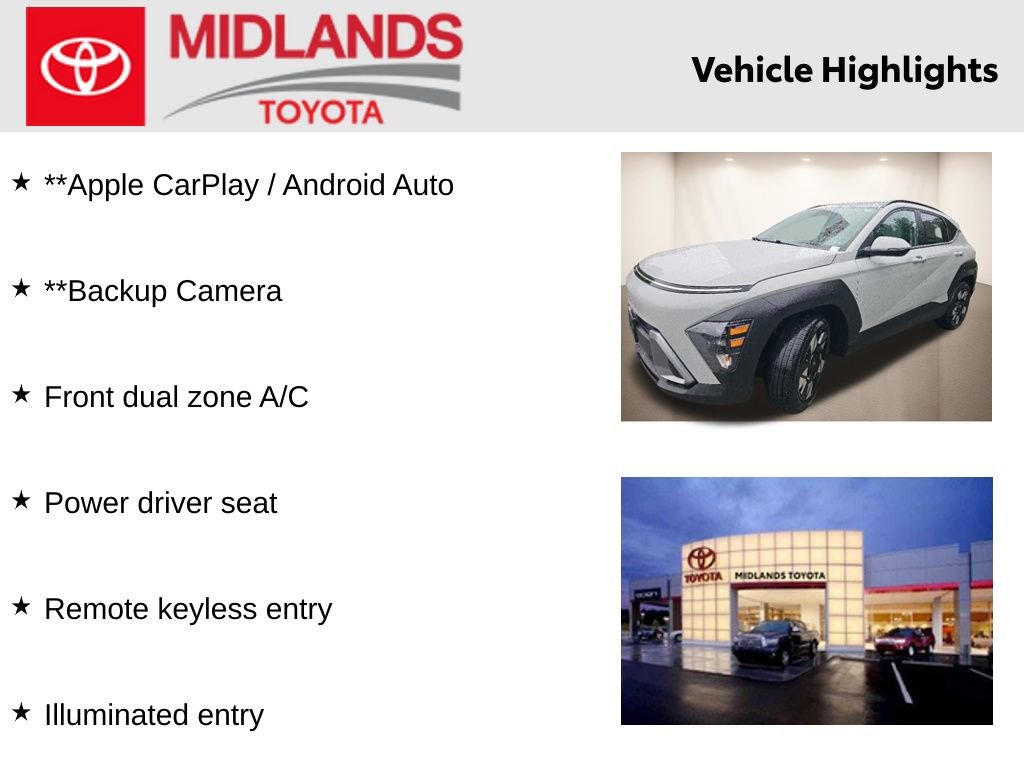 Used 2025 Hyundai Kona SEL FWD image 2