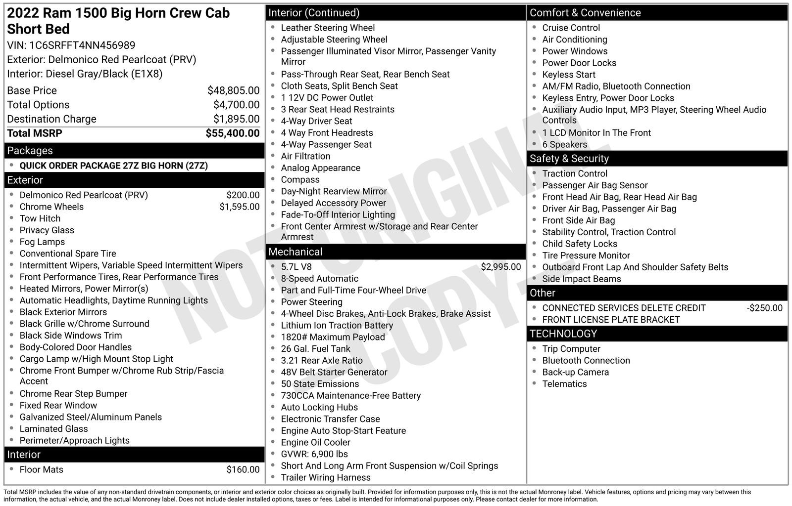 Used 2022 RAM 1500 Big Horn image 34