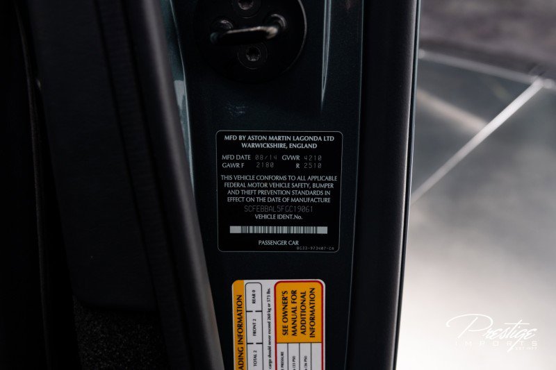 Used 2015 Aston Martin V8 Vantage GT image 46