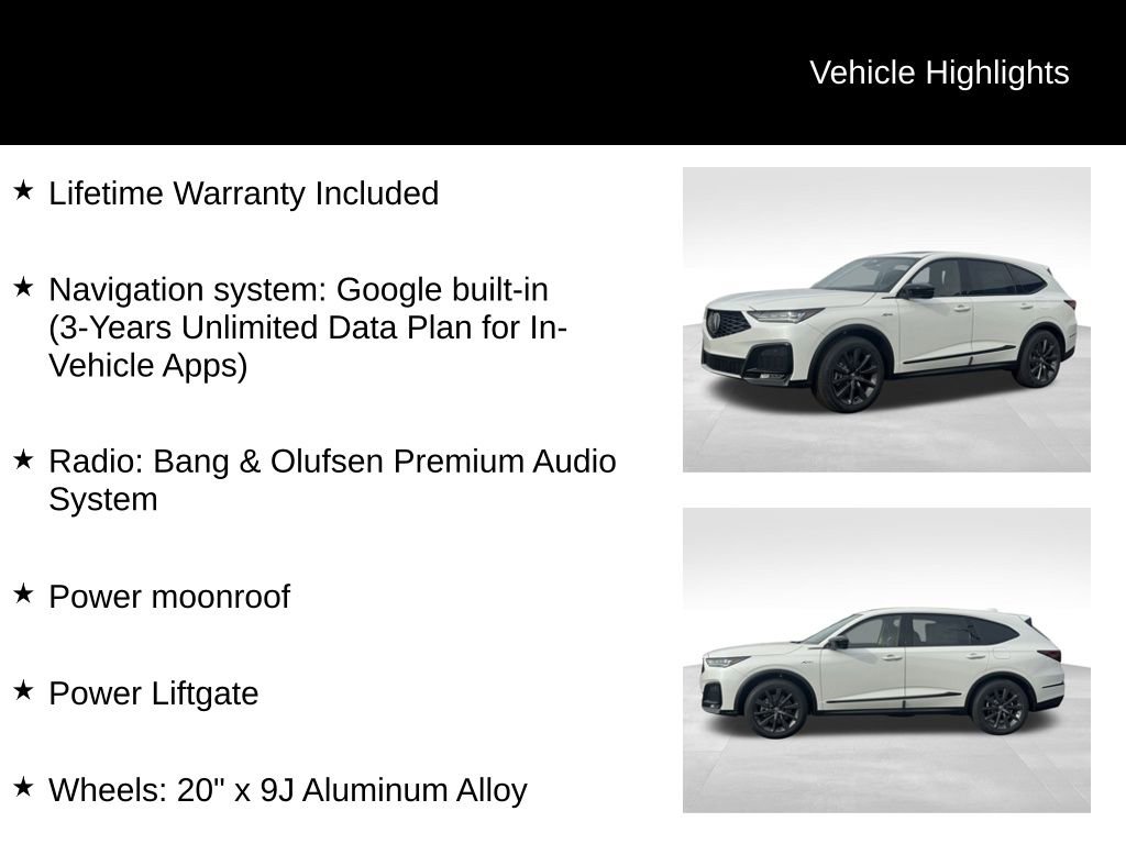 New 2026 Acura MDX A-Spec image 5