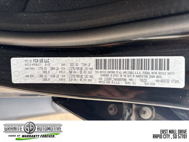Used 2019 RAM 1500 Rebel w/ Rebel Level 1 Equipment Group AWD/4WD image 27