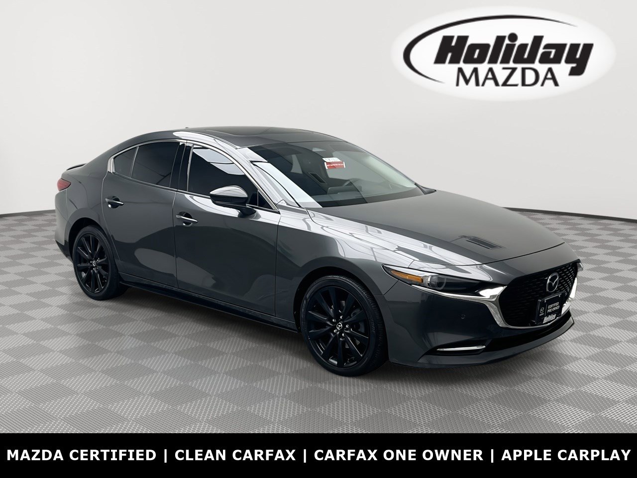 Certified 2024 MAZDA MAZDA3 2.5 Turbo Sedan w/Premium Plus