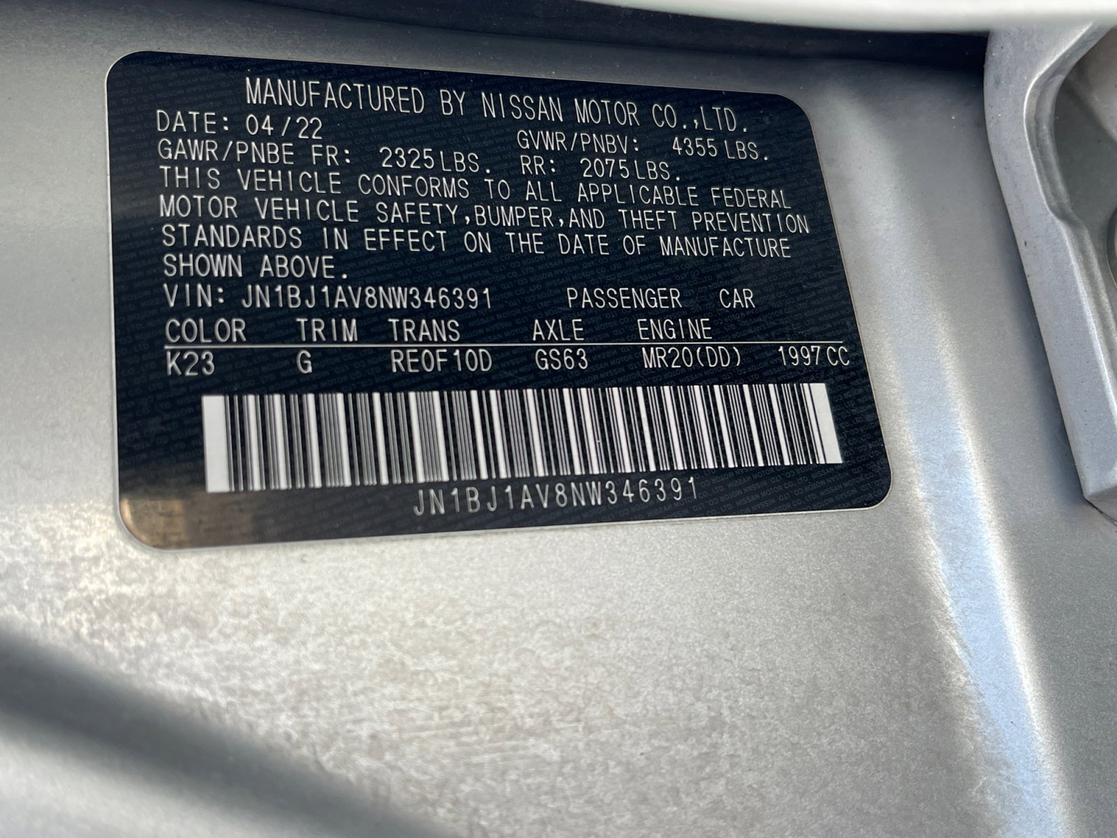 Used 2022 Nissan Rogue Sport S image 24