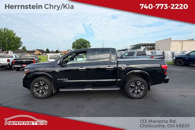 Used 2021 Nissan Titan Platinum Reserve w/ Off Road Protection Package AWD/4WD image 4