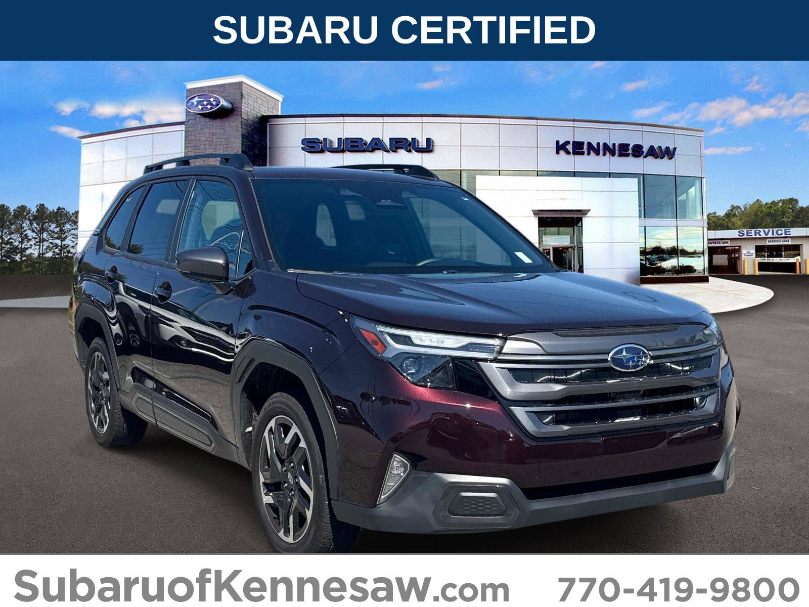 Certified 2026 Subaru Forester Limited w/ Premium/Limited Package