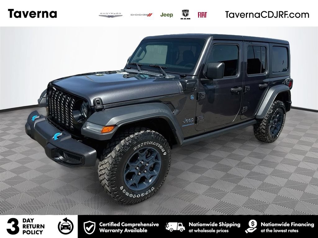 Certified 2023 Jeep Wrangler Unlimited w/ Cold Weather Group
