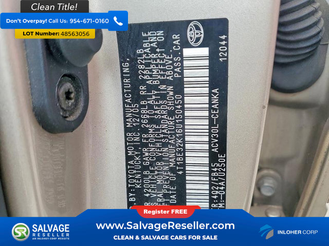 Used 2006 Toyota Camry FWD image 16