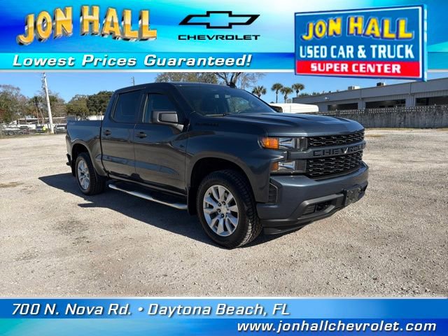 Used 2021 Chevrolet Silverado 1500 Custom w/ LPO, Dark Essentials Package image 1