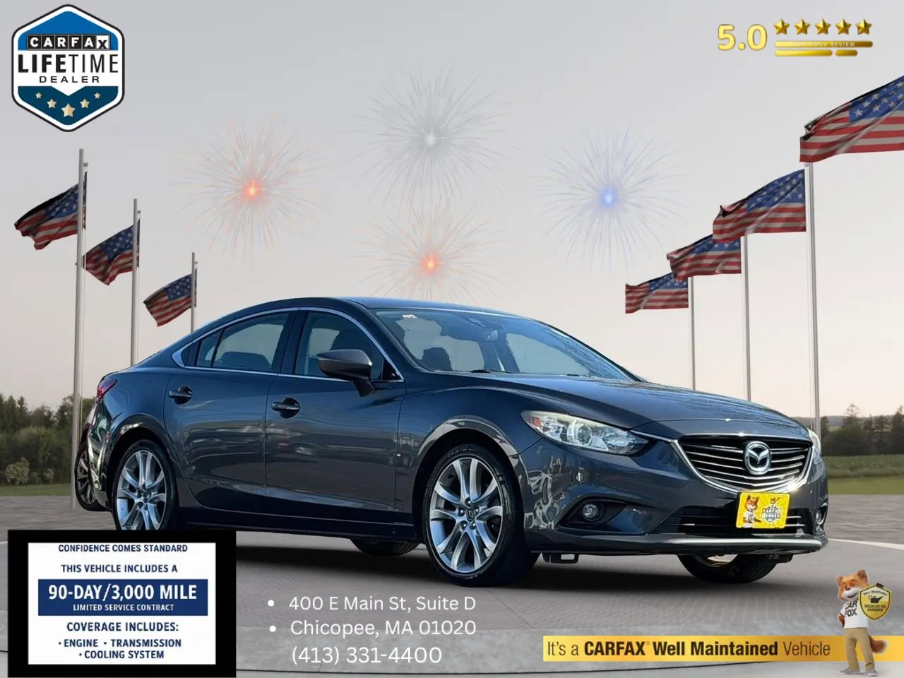Used 2014 MAZDA MAZDA6 Touring w/ Touring Technology Package image 1