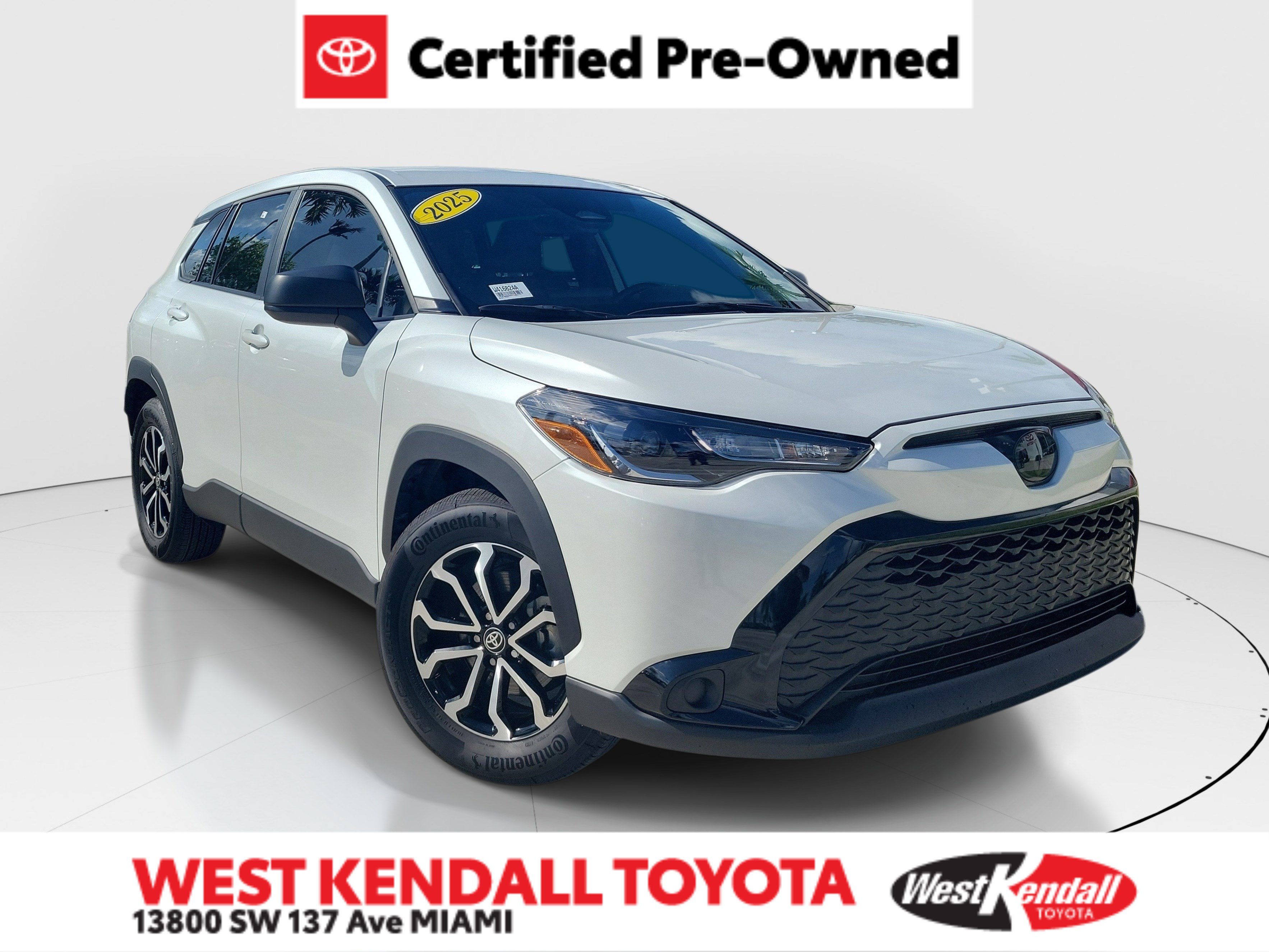 Certified 2025 Toyota Corolla Cross AWD Hybrid