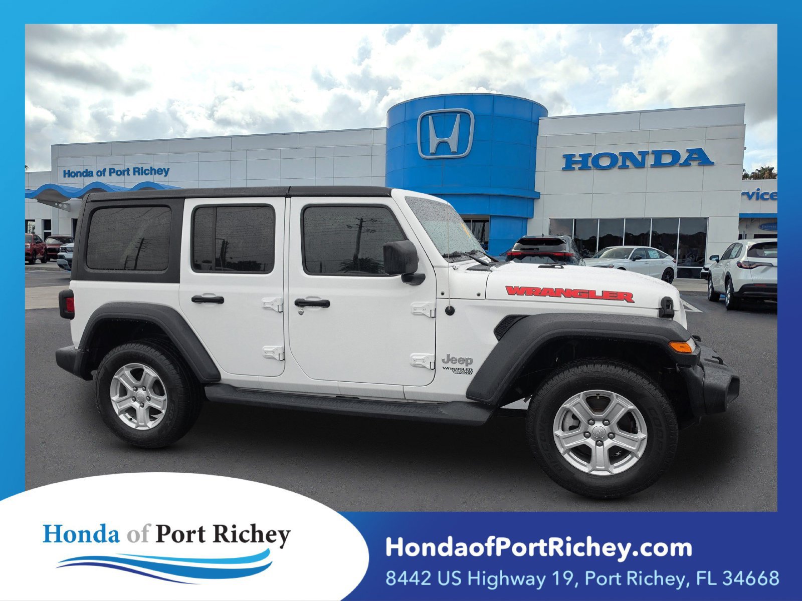 Used 2019 Jeep Wrangler Unlimited Sport S
