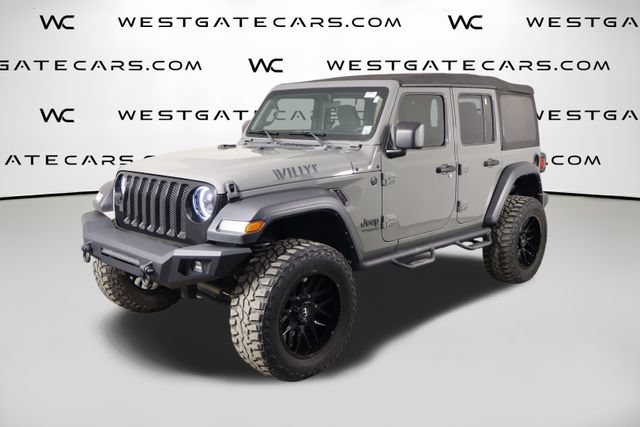 Used 2021 Jeep Wrangler Unlimited Sport AWD/4WD image 1
