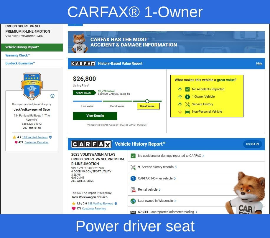 Used 2023 Volkswagen Atlas Cross Sport SEL Premium R-Line image 9