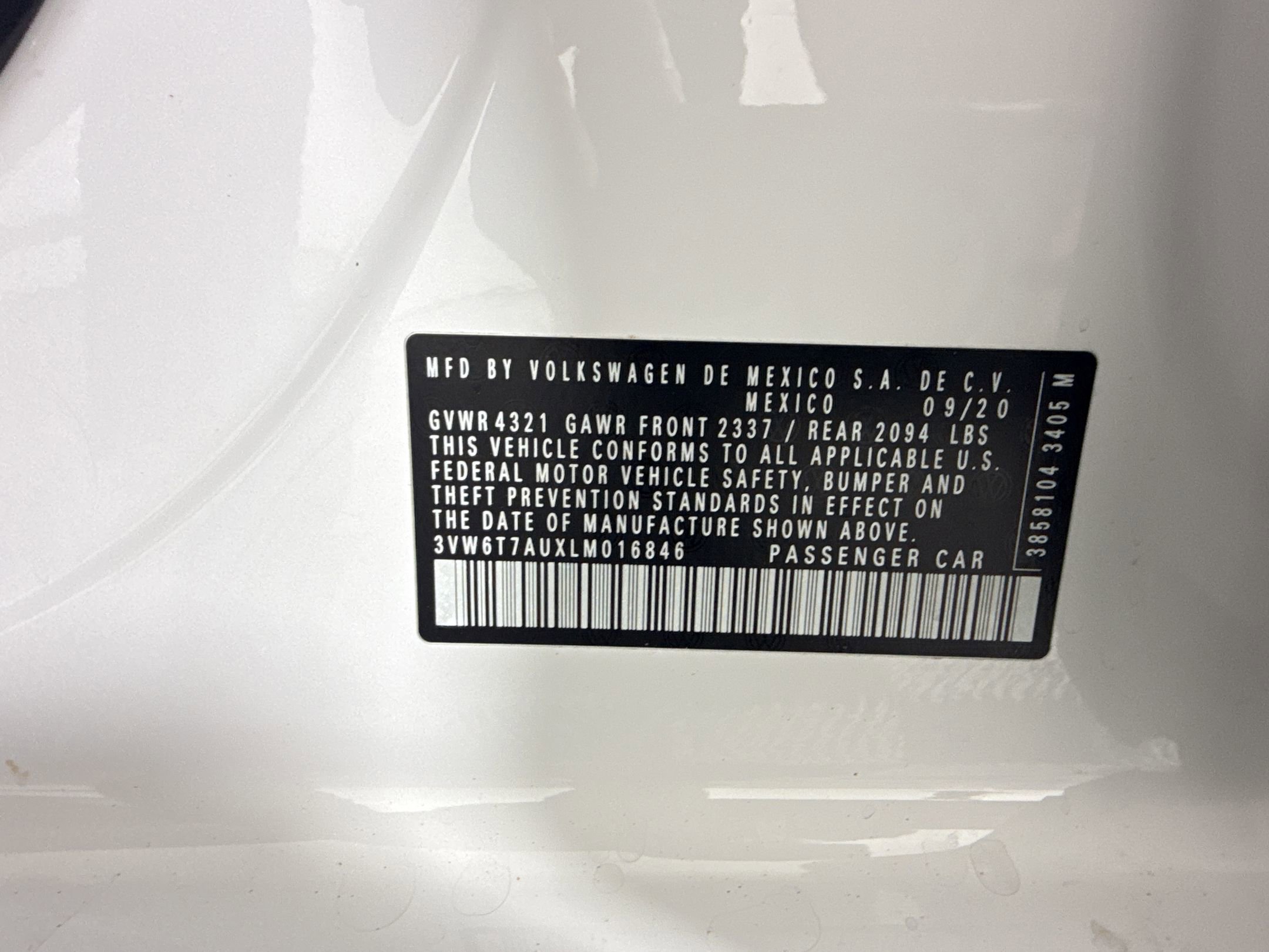 Used 2020 Volkswagen GTI S FWD image 17
