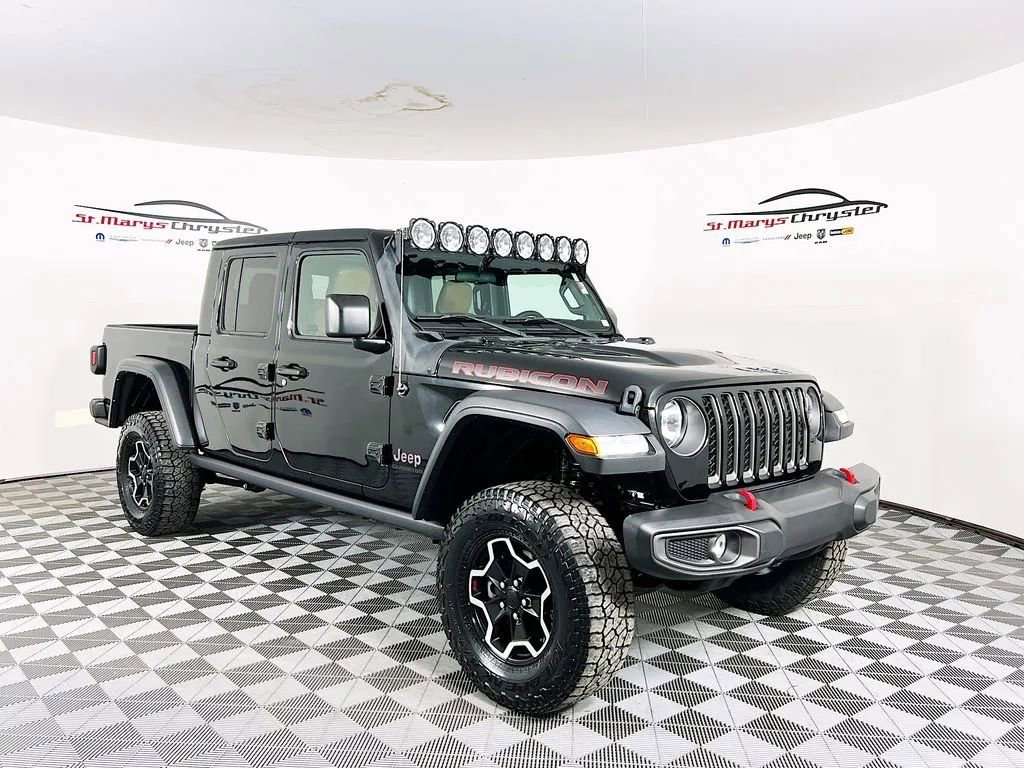 Used 2021 Jeep Gladiator Rubicon w/ Trailer Tow Package image 1
