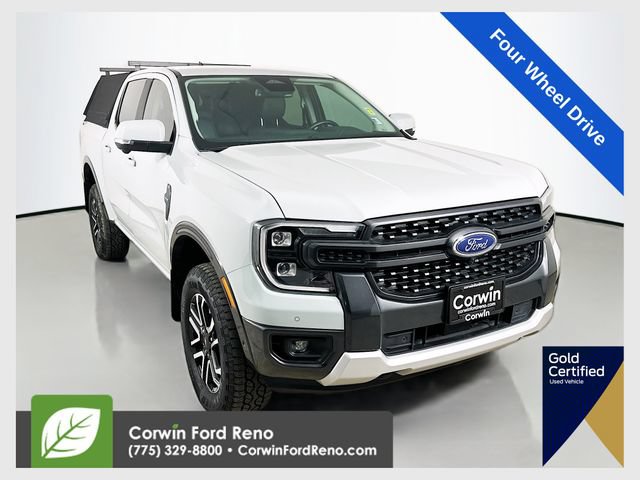 Certified 2024 Ford Ranger Lariat w/ Trailer Tow Package AWD/4WD 360° Tour